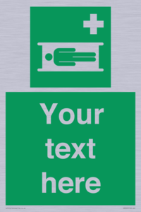 Custom Stretcher Sign